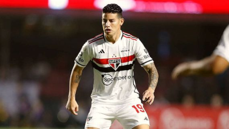 São Paulo pode inscrever James Rodríguez no Paulistão