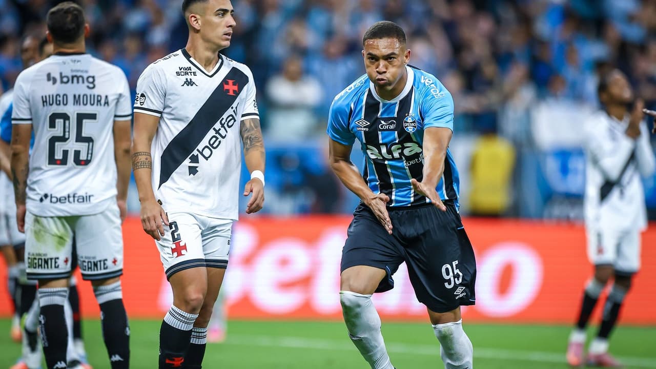 Grêmio vence Vasco e reclama de arbitragem no Brasileirão – imagem do artigo
