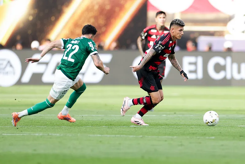 Palmeiras e Flamengo empatam no primeiro tempo da final da Libertadores – imagem do artigo