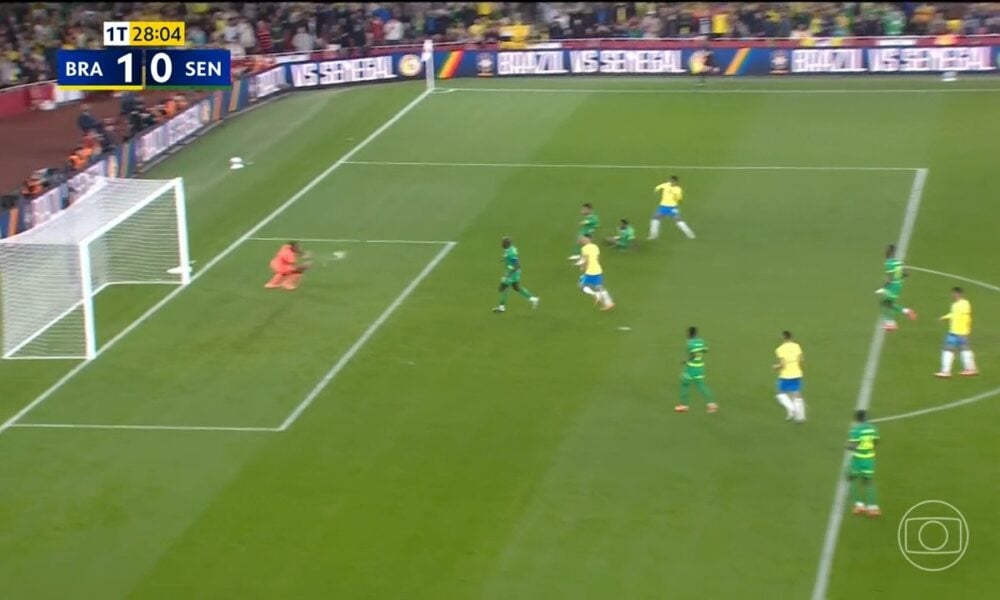 Brasil vence Senegal com golaço de Estêvão em amistoso – imagem do artigo