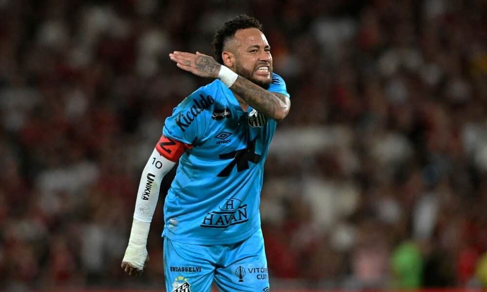 Crise do Santos: Neymar e Tensão em Derrota para o Flamengo – imagem do artigo