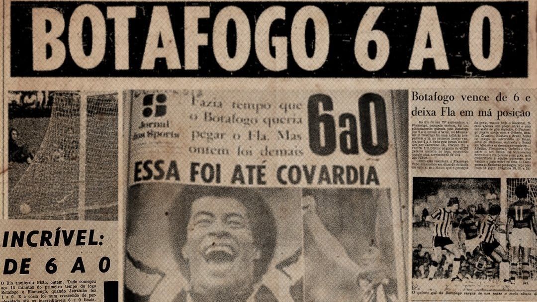 Botafogo Relembra Goleada Histórica no Aniversário do Flamengo – imagem do artigo
