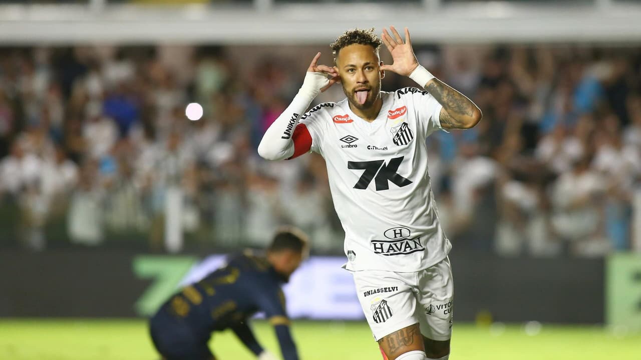 Atuação de Neymar entre altos e baixos no Santos repercute na Europa – imagem do artigo