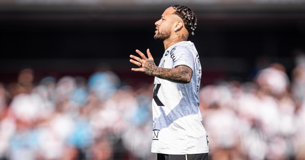 Neymar retorna ao Santos para clássico contra o Flamengo – imagem do artigo