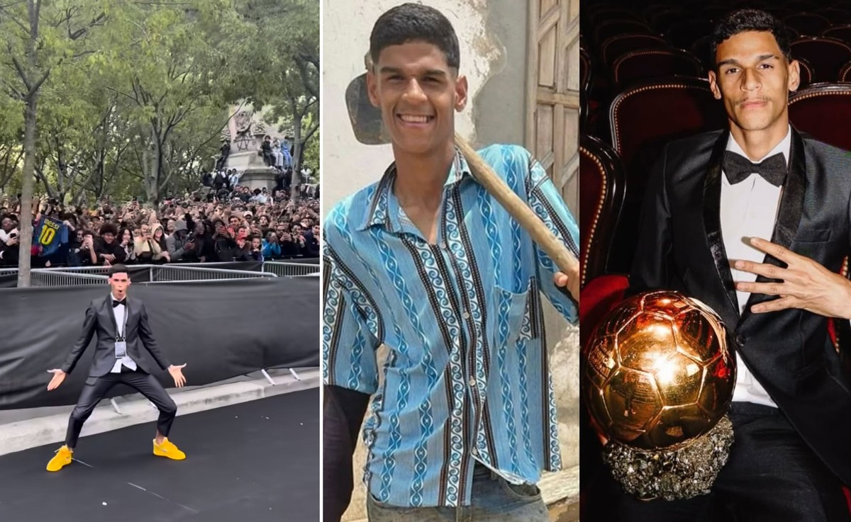 Influenciador baiano brilha no Bola de Ouro 2025