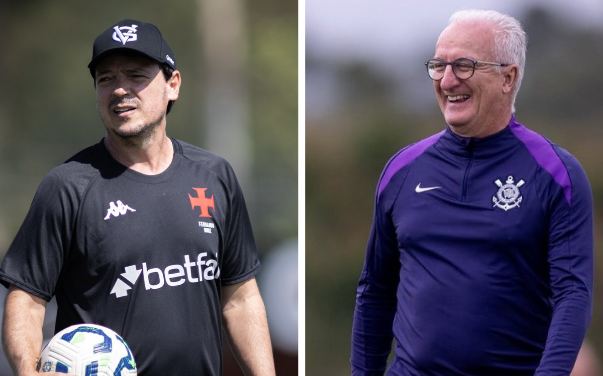 Vasco e Corinthians se enfrentam com técnicos em busca de redenção na Copa do Brasil
