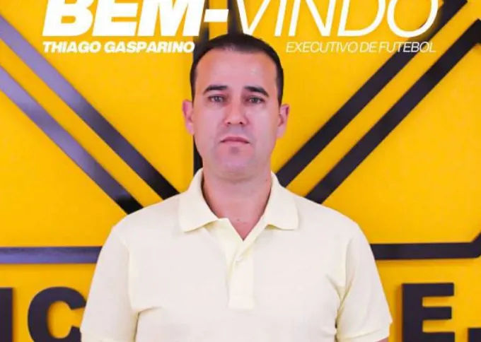 Thiago Gasparino é o novo executivo de futebol do Criciúma para 2026
