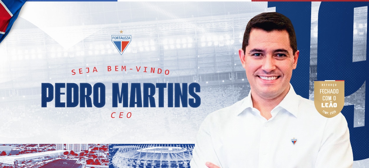 Fortaleza anuncia Pedro Martins como novo CEO para revolucionar o futebol do clube