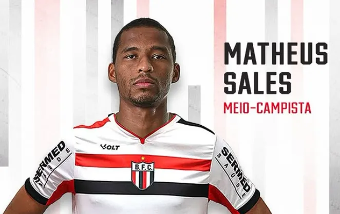 Botafogo Anuncia Contratação de Matheus Sales para 2026