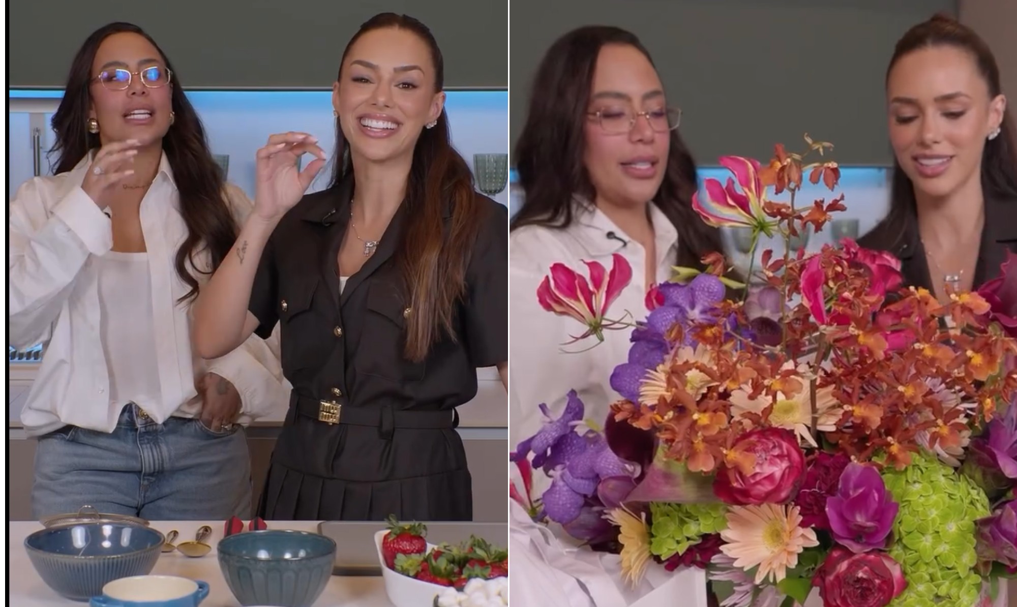 Rafaella Santos e Bruna Biancardi Revelam Detalhes da Vida Pessoal em Programa