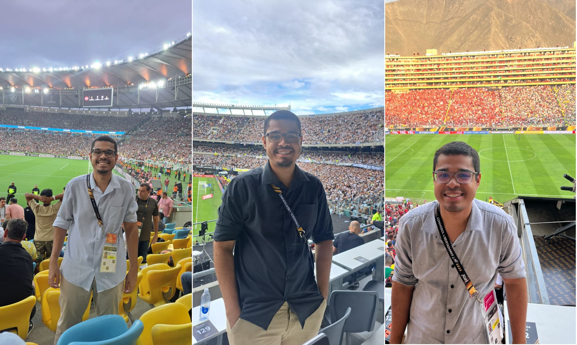 Repórter Pé-Quente: Três Libertadores e Muitas Histórias