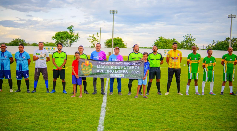 Futebol Master Agita Avelino Lopes com Campeonato Regional – imagem do artigo
