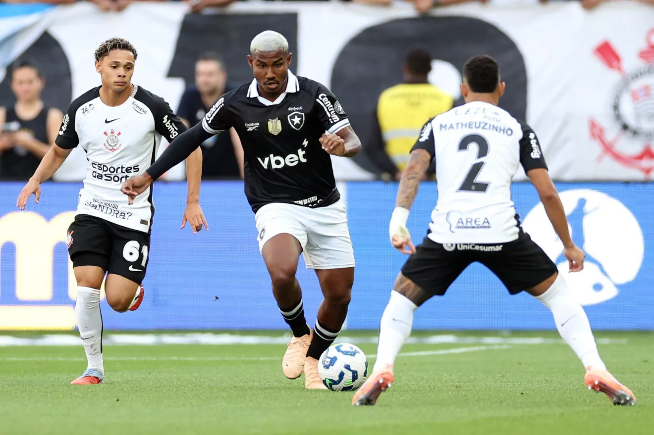 Corinthians e Botafogo empatam em jogo de emoções e polêmicas – imagem do artigo