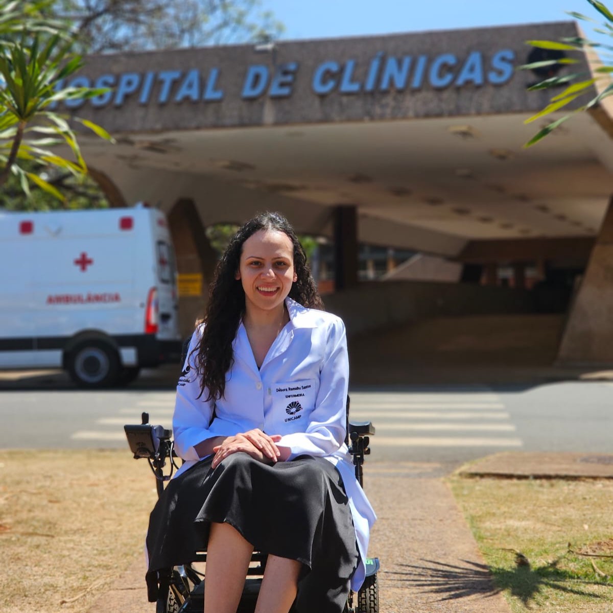 Débora Ramalho Santos: A Primeira Estudante Cadeirante de Enfermagem da Unicamp – imagem do artigo