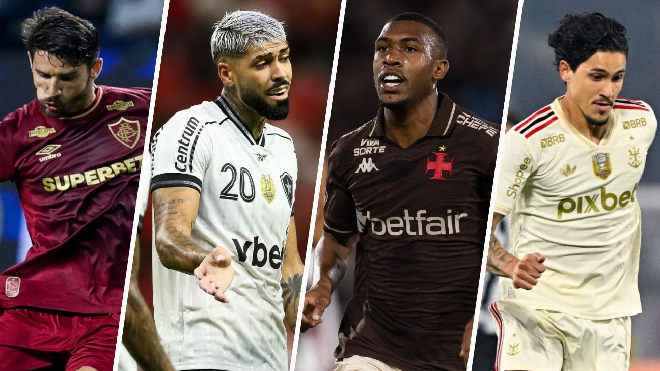 Camisas dos principais clubes do Rio brigam pelo título de melhor uniforme de 2025