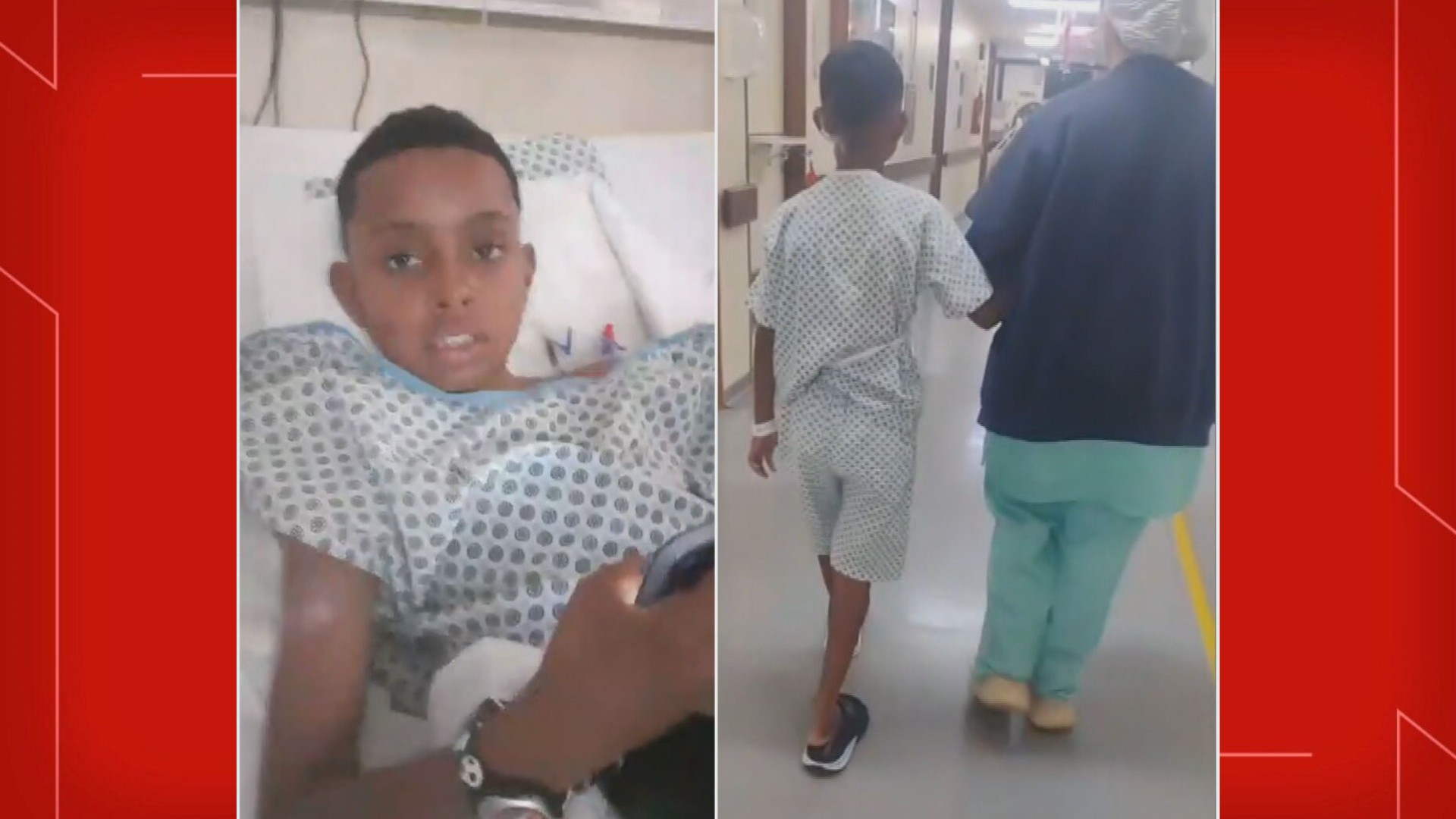 Menino de 10 anos esfaqueado após discussão em partida de futebol começa a se recuperar – imagem do artigo