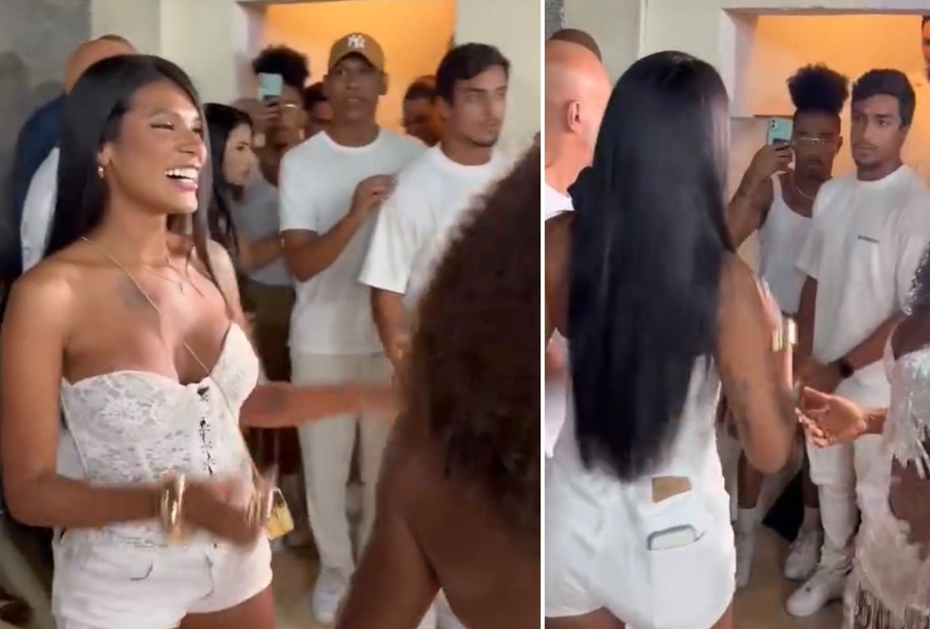 Pocah e Arthur Pelágio são flagrados juntos em ensaio da Grande Rio: o que rolou