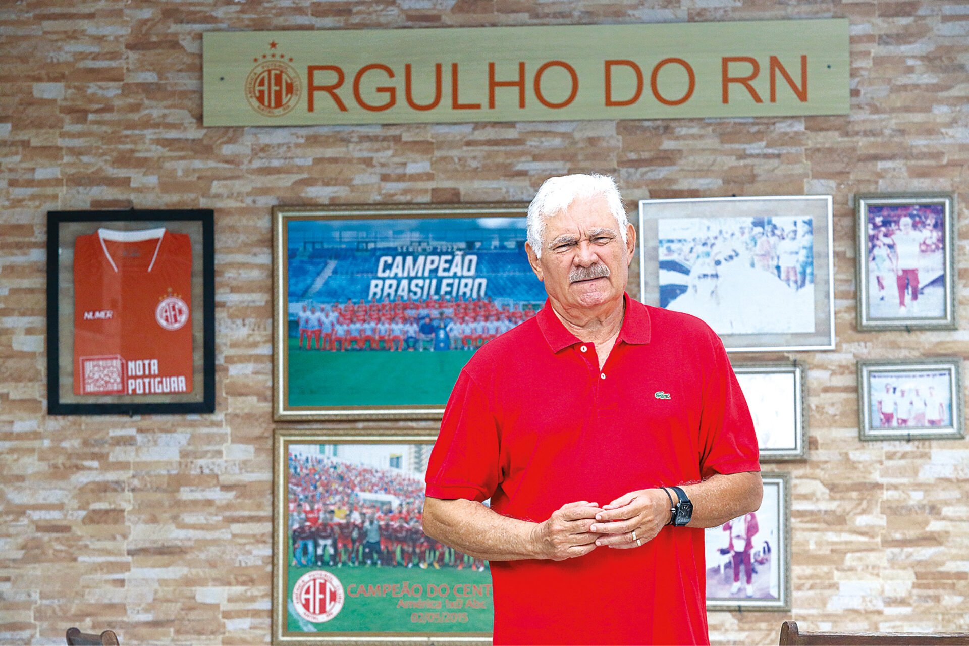 Maeterlinck Rêgo: 55 anos dedicados ao América e rumo ao recorde mundial