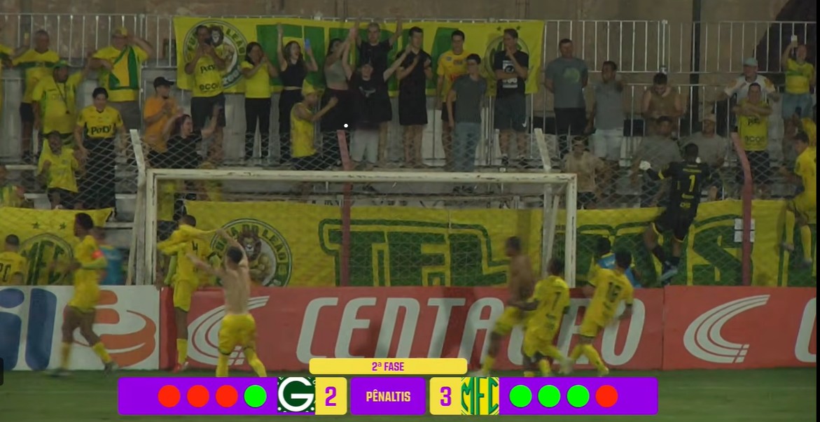 Goiás é eliminado da Copinha 2026 após derrota nos pênaltis para o Mirassol