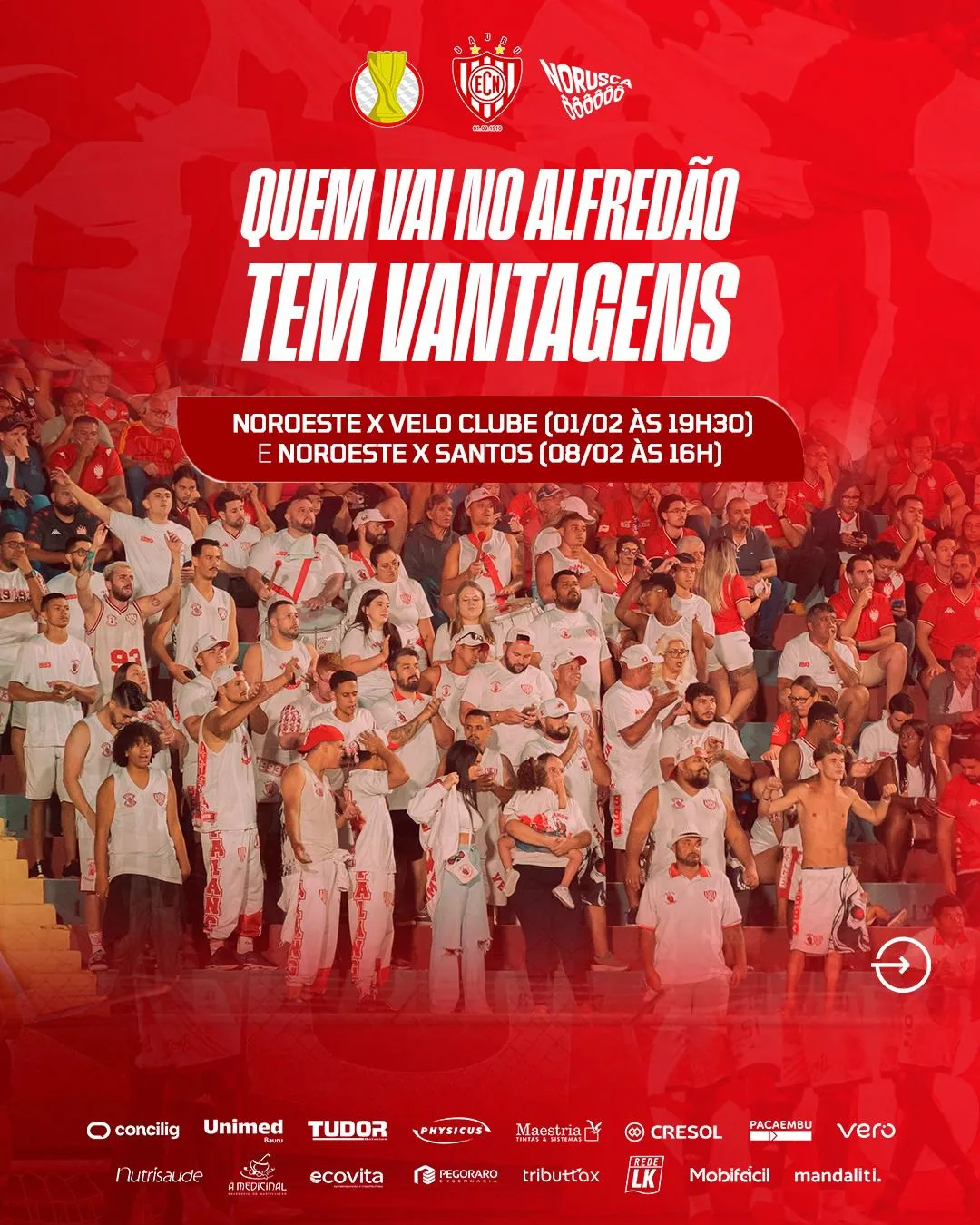 Noroeste lança promoção imperdível para os torcedores no Paulistão 2026 – imagem do artigo