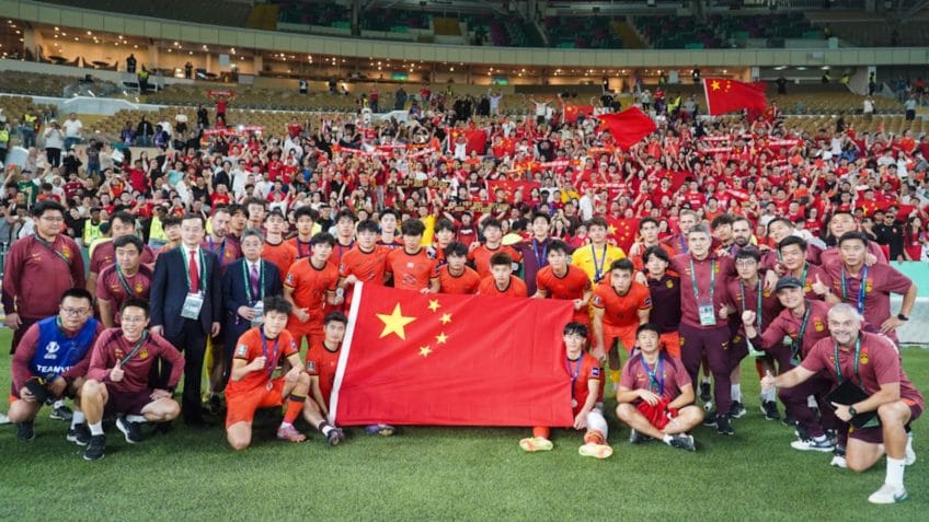 China faz história e chega à final do Campeonato Asiático Sub-23, mas Japão leva a melhor