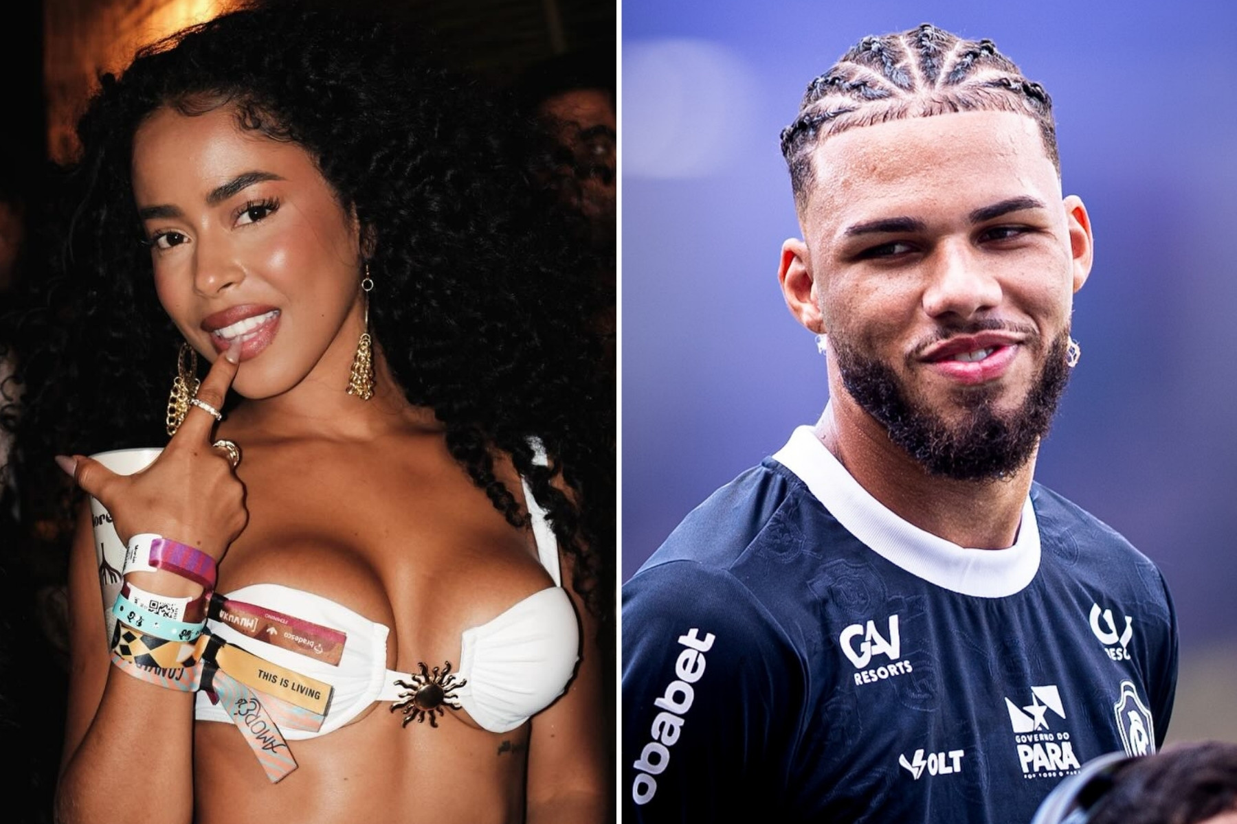 Lorena Maria reata namoro com jogador Nathan Santos após polêmica com MC Daniel