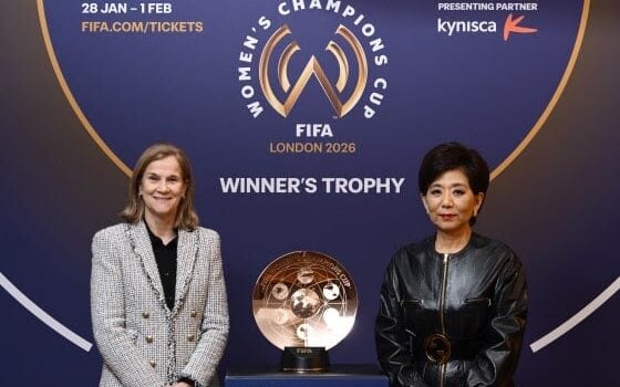 Kynisca se une à FIFA para impulsionar a estreia da Copa dos Campeões Feminina