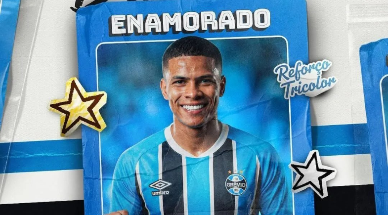 Grêmio fecha contratação de José Enamorado, destaque do futebol colombiano