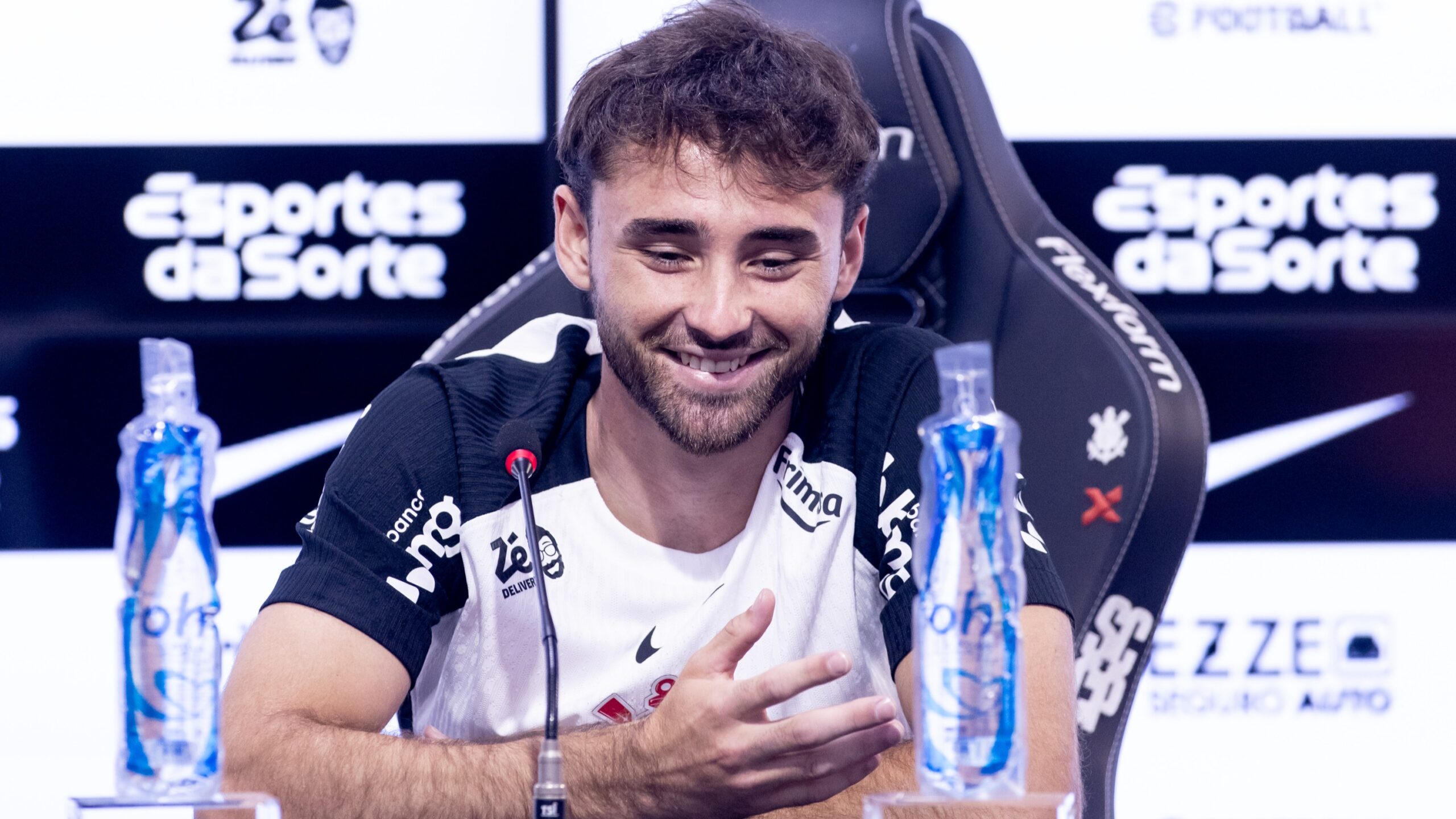 Pedro Milans pode estrear pelo Corinthians no Paulistão 2026 contra o Velo Clube