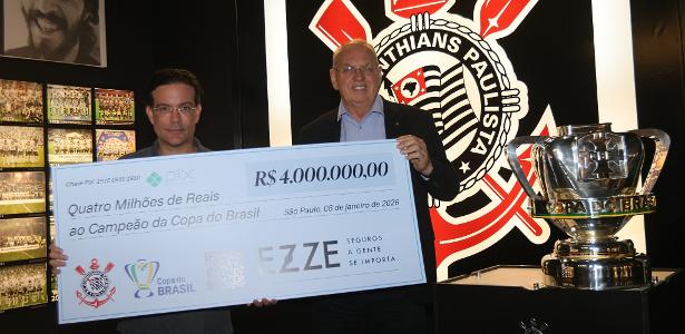 Corinthians recebe R$ 4 milhões da Ezze Seguros pela conquista da Copa do Brasil