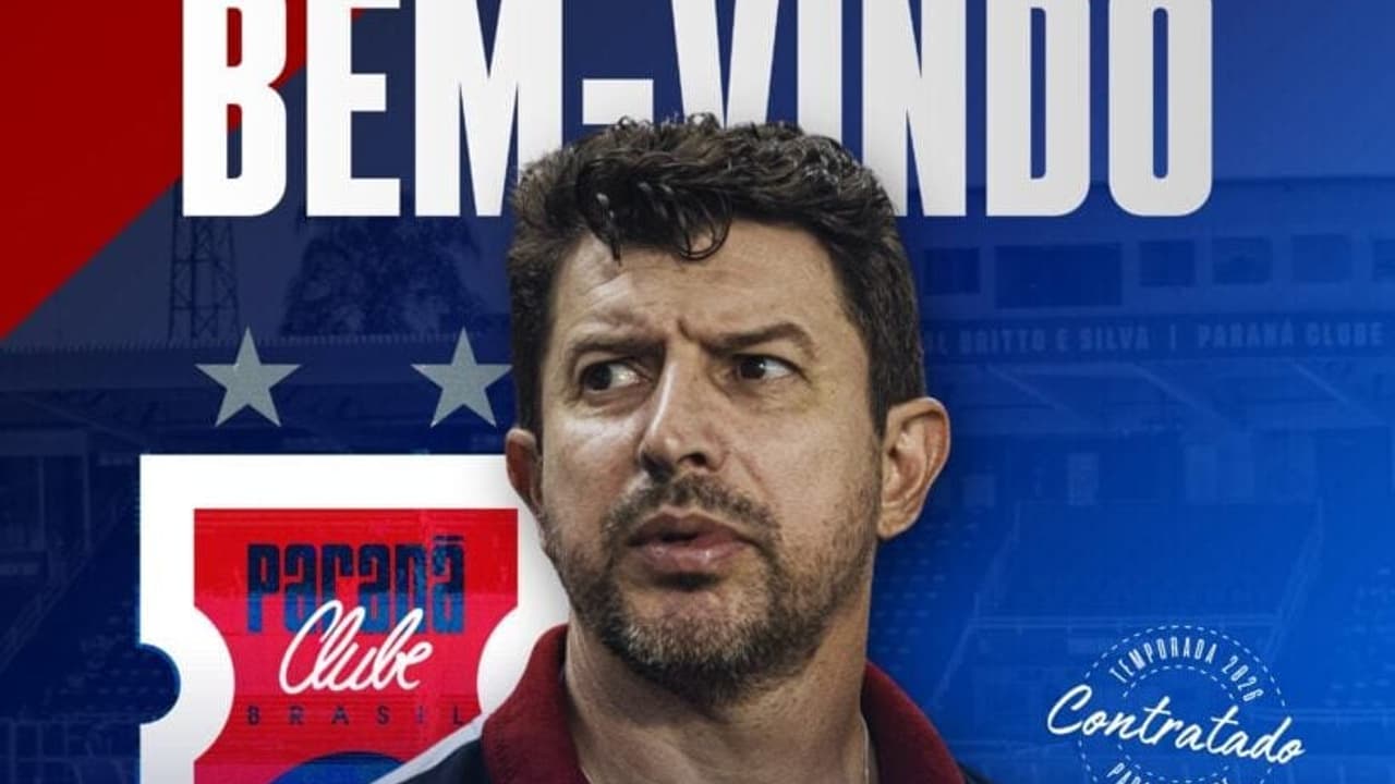 Tcheco retorna ao Paraná Clube como técnico para a temporada 2026