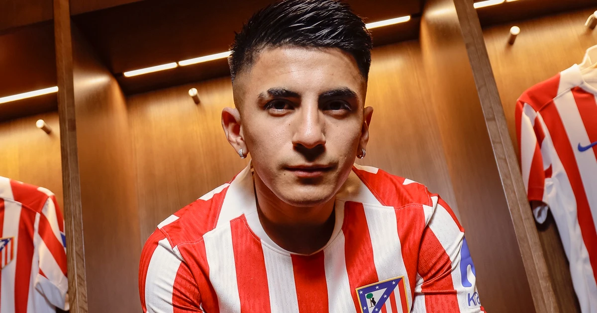 Thiago Almada pode deixar Atlético de Madrid após perder espaço com Simeone