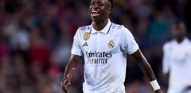 Vinicius Jr chega à final do El Clásico em momento de baixa no Real Madrid