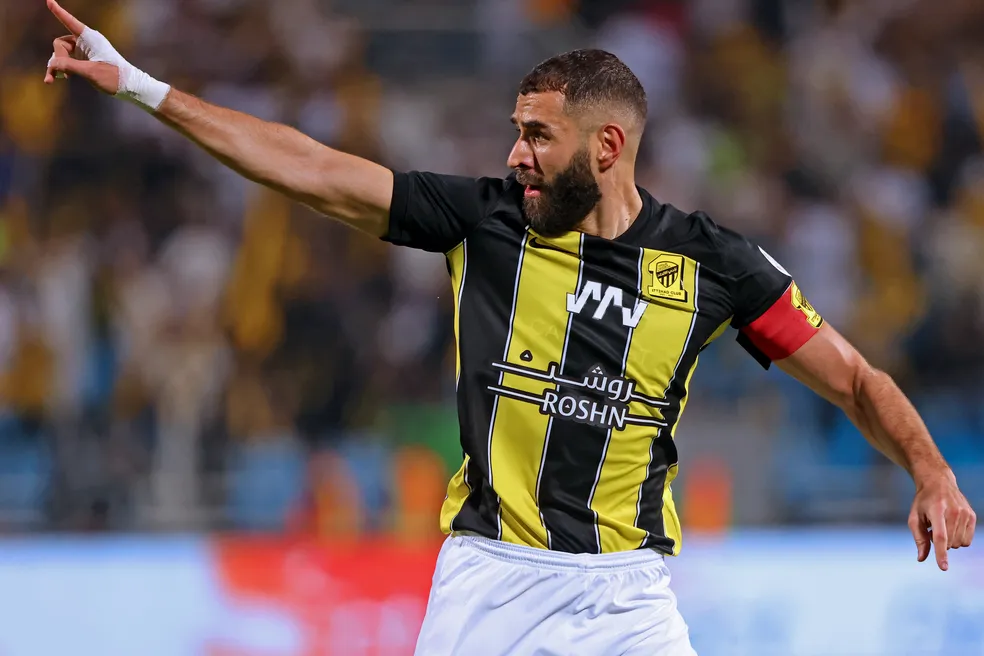 Karim Benzema está perto de fechar com o Al-Hilal após passagem pelo Al-Ittihad