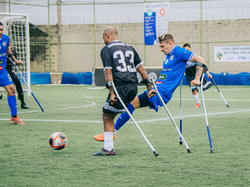 São Bento perde por pouco e disputa terceiro lugar na Libertadores de Futebol para Amputados