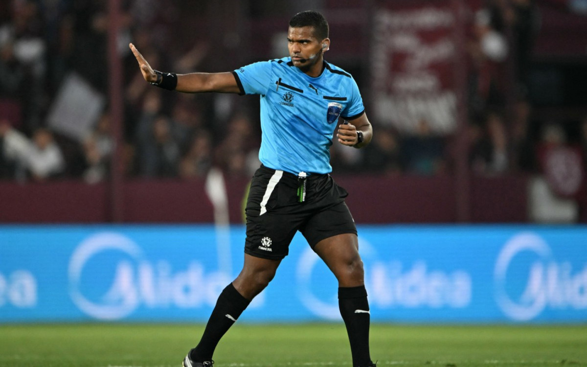 Alexis Herrera será o árbitro do primeiro duelo entre Lanús e Flamengo na Recopa 2026