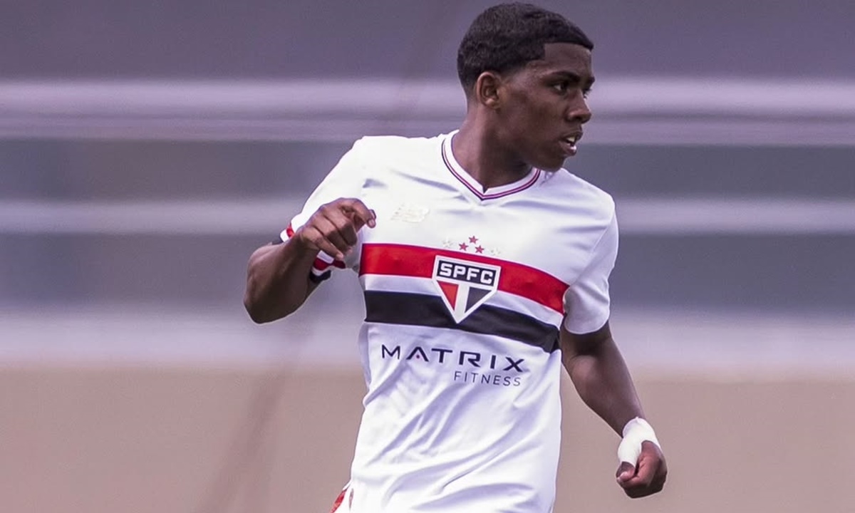 Ruann Silva, promessa do São Paulo, é convocado para a Seleção Brasileira Sub-15 – imagem do artigo