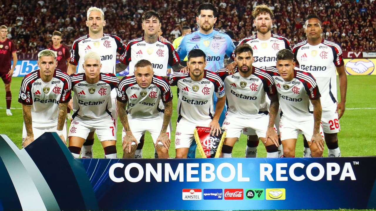 Flamengo encara Lanús no Maracanã para virar a Recopa Sul-Americana
