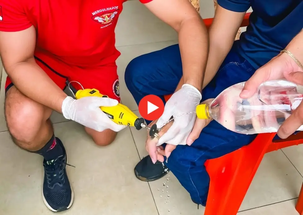 Homem precisa de bombeiros para retirar anel preso em dedo em Cruzeiro do Sul – imagem do artigo