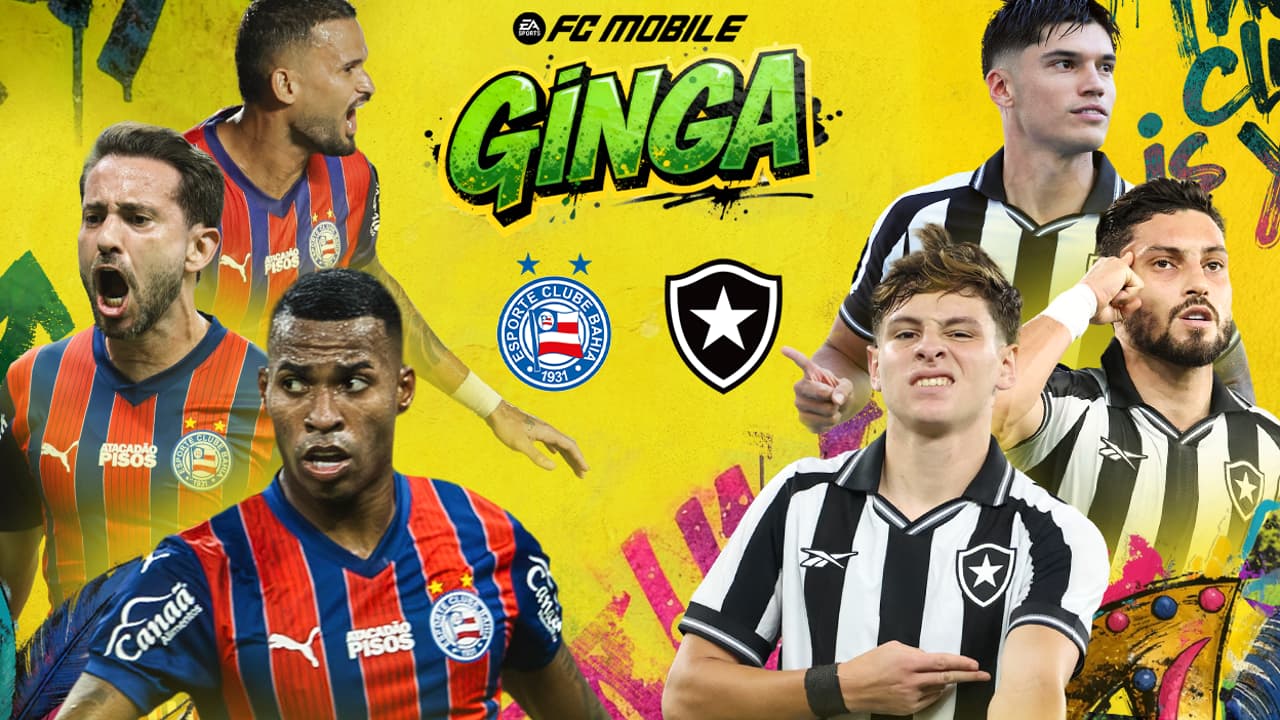 Bahia e Botafogo retornam oficialmente ao EA Sports FC com novidades para os fãs
