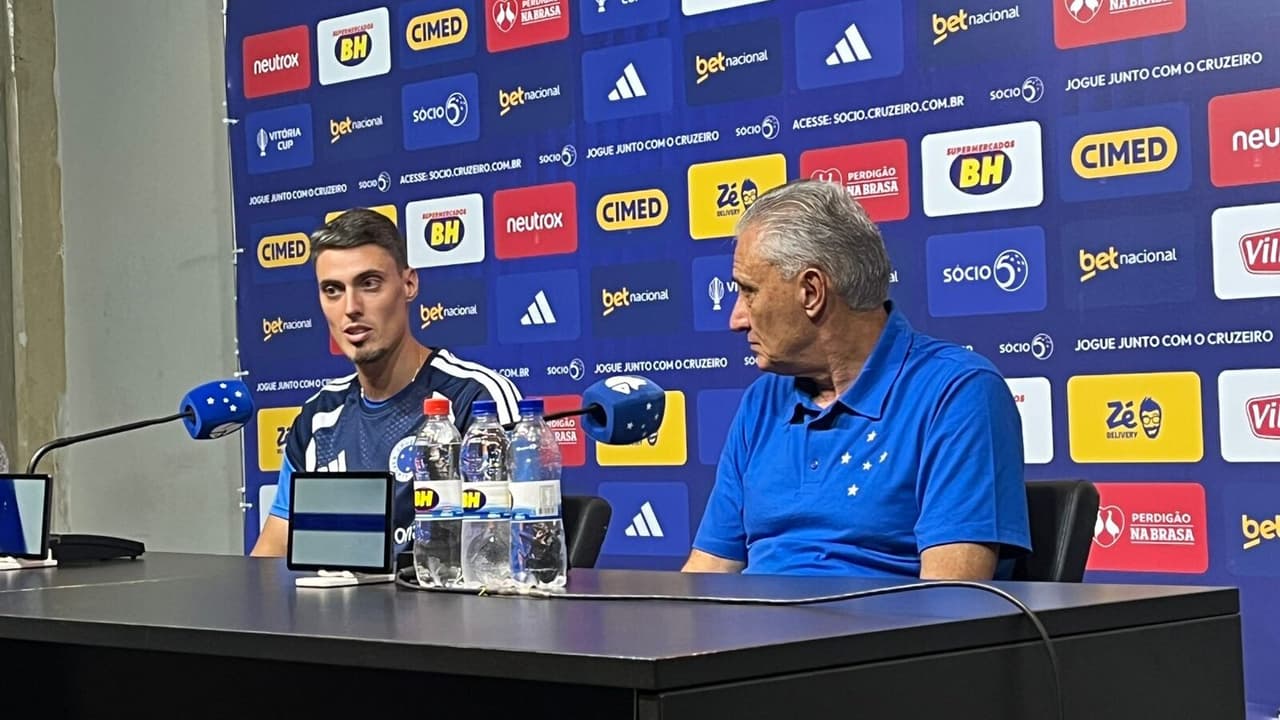 Tite repreende filho no banco durante vitória do Cruzeiro sobre América-MG – imagem do artigo