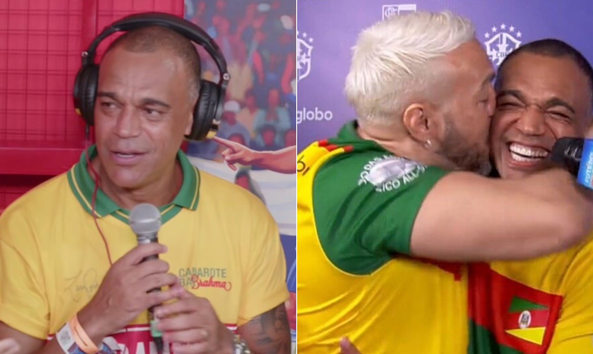 Denílson e Belo encerram dívida milionária e reatam amizade após 20 anos