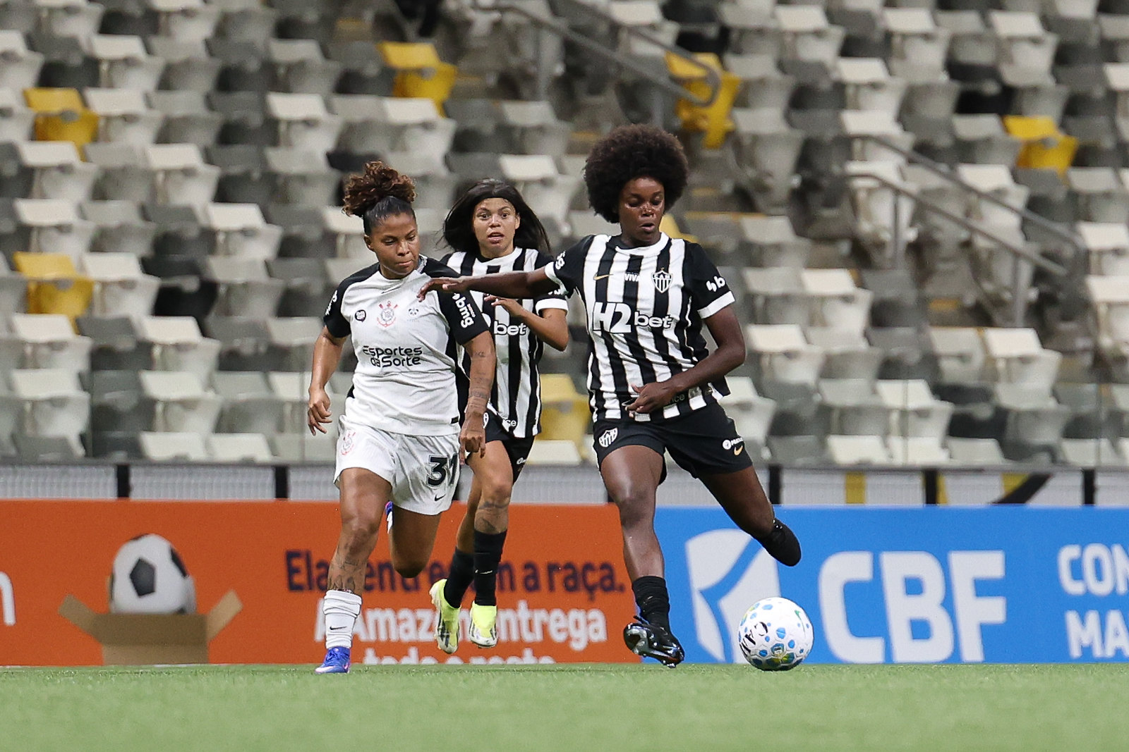 Atlético Feminino cai diante do Corinthians na estreia do Brasileirão 2026