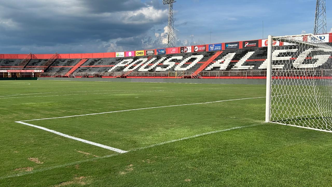 Gramado do Manduzão em Pouso Alegre está pronto para semifinal entre Cruzeiro e Pouso Alegre – imagem do artigo