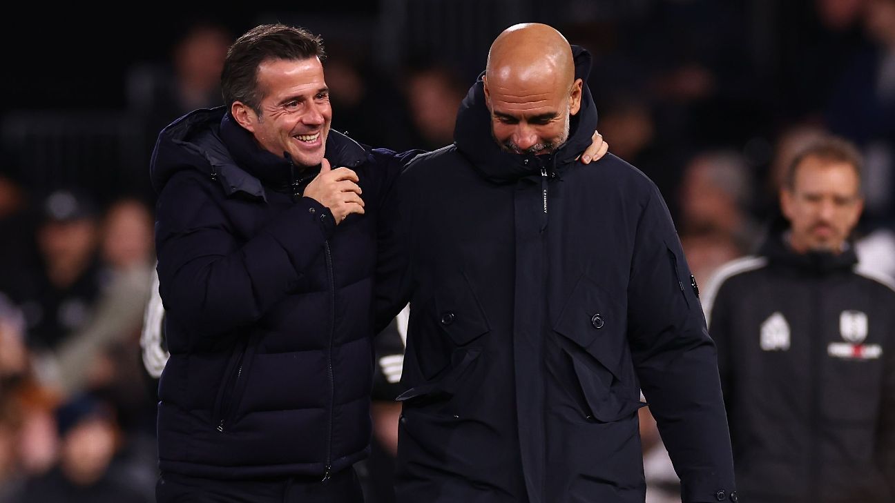 Guardiola domina confronto contra Marco Silva na Inglaterra e amplia vantagem histórica