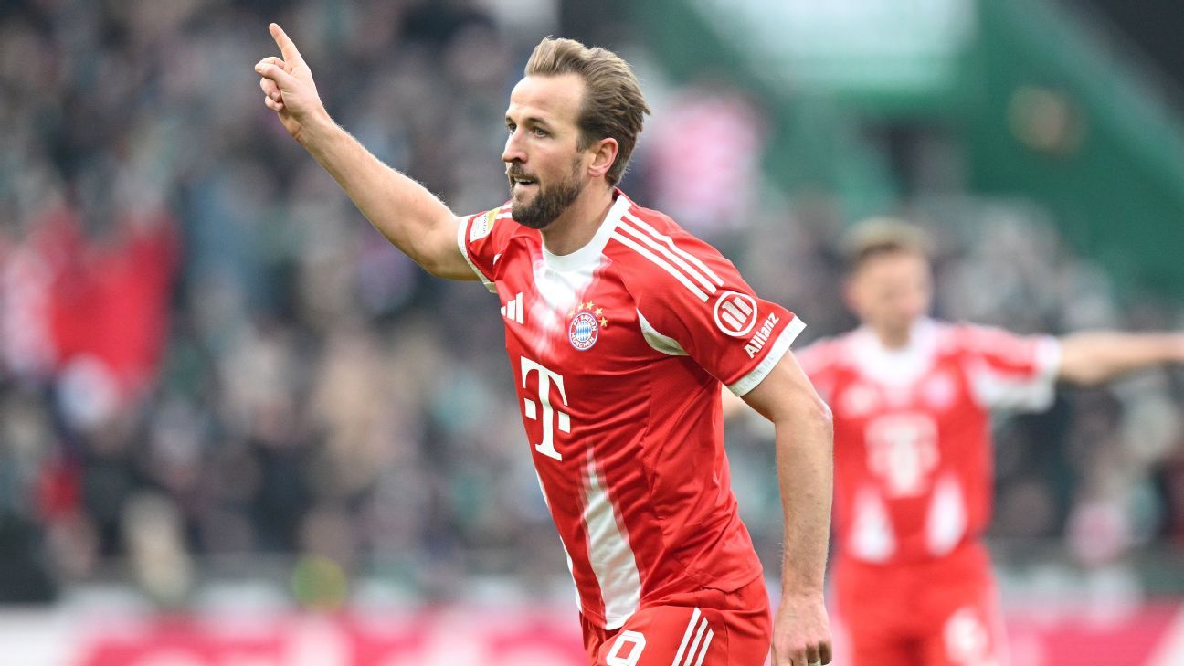 Harry Kane alcança marca histórica e lidera Bayern rumo ao título da Bundesliga – imagem do artigo