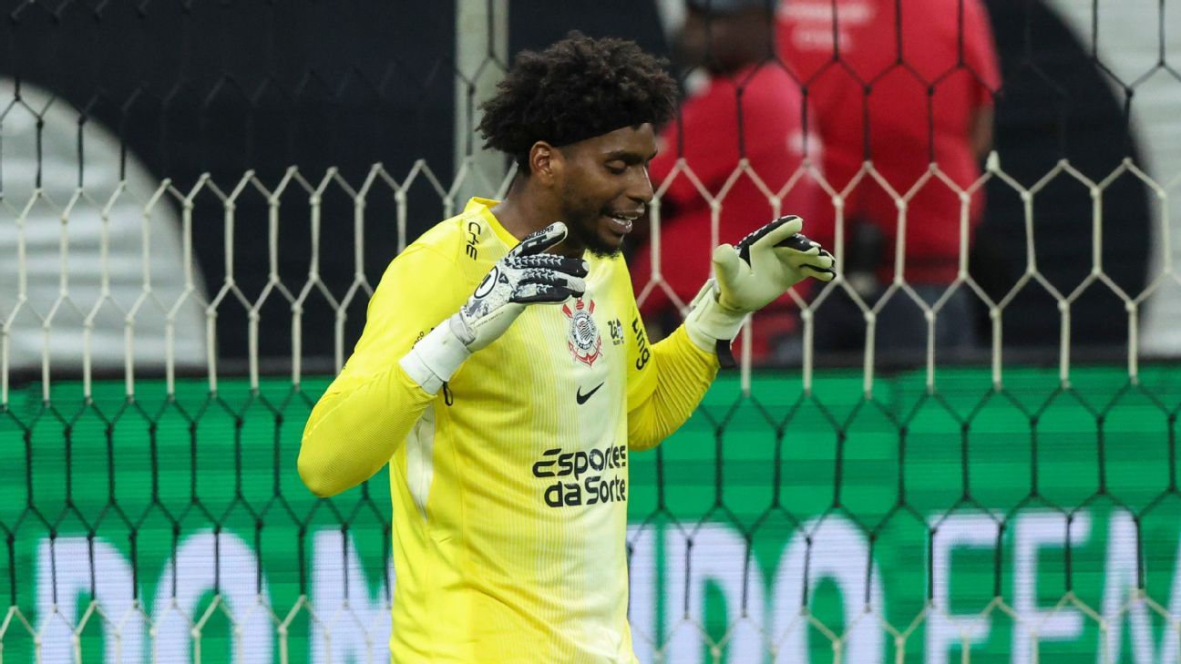 Hugo Souza se aproxima do recorde histórico de defesas de pênaltis no Corinthians – imagem do artigo