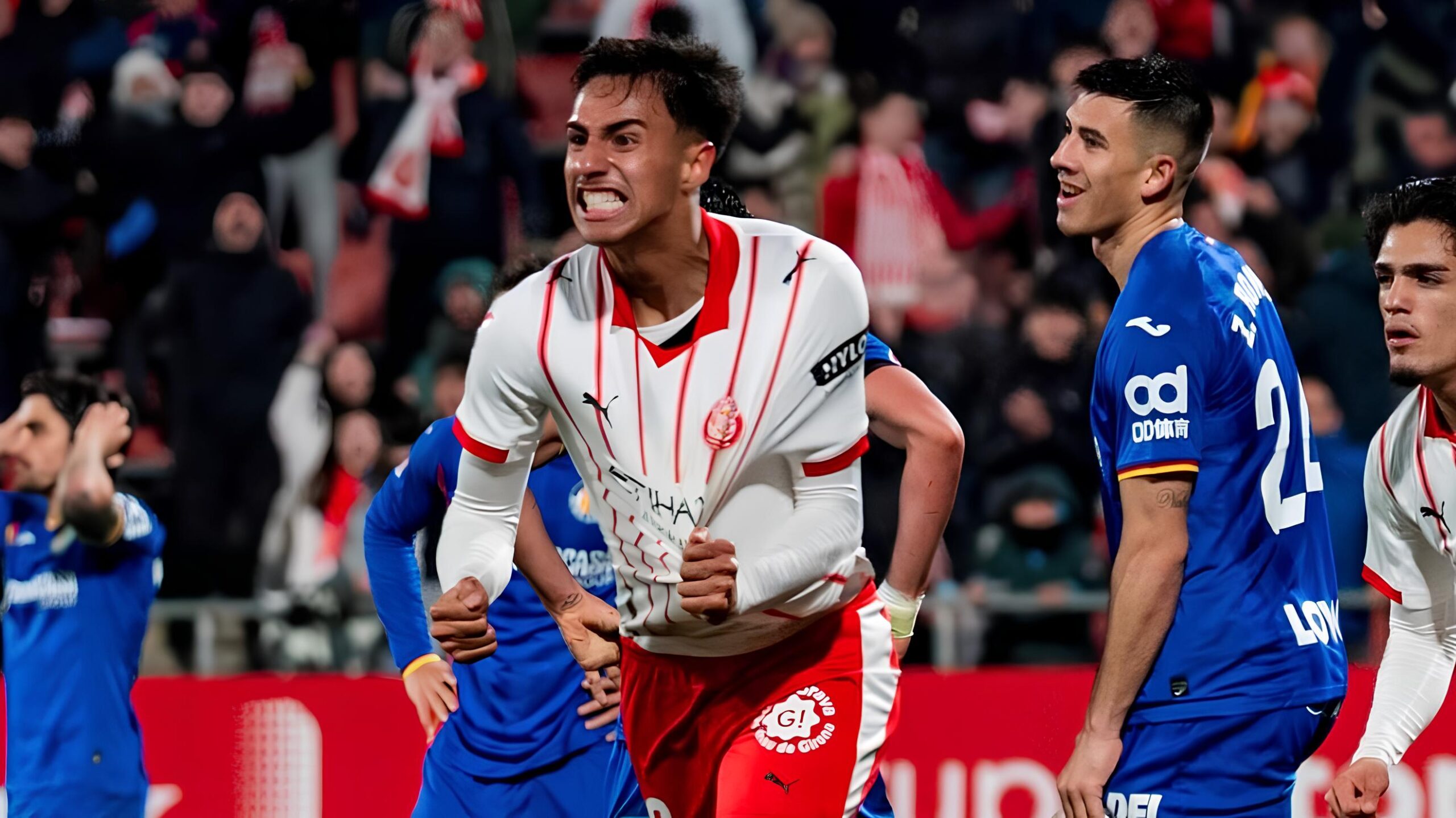 Vitor Reis lidera brasileiros em minutos jogados na La Liga e brilha no Girona