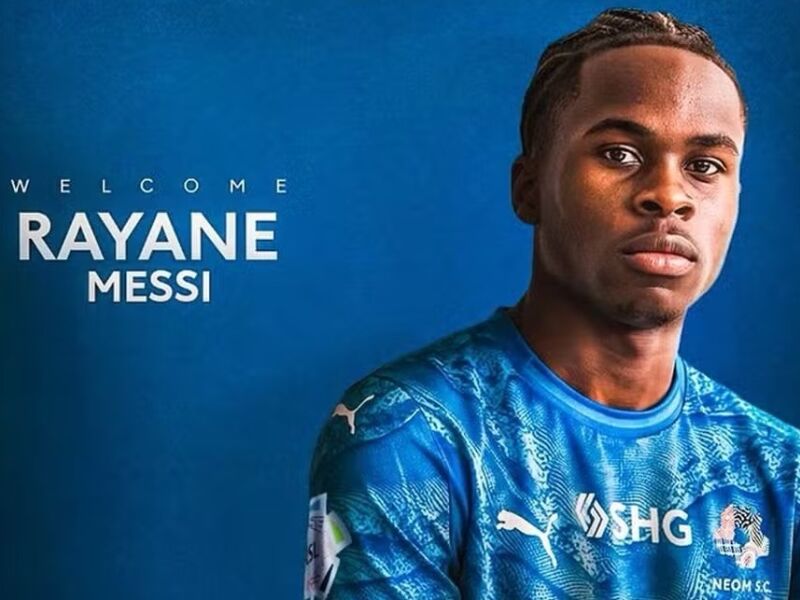 Neom SC surpreende e contrata jovem atacante francês Rayane Messi – imagem do artigo
