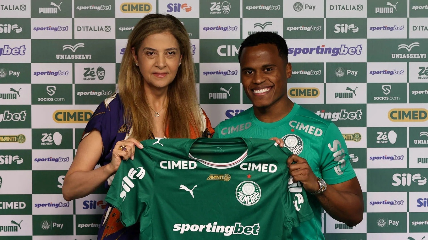 Jhon Arias é apresentado no Palmeiras e revela motivos da escolha pelo clube